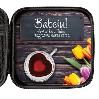 ZESTAW PREZENTOWY DLA BABCI - SERCE BABCI - PREZENT NA DZIEŃ BABCI