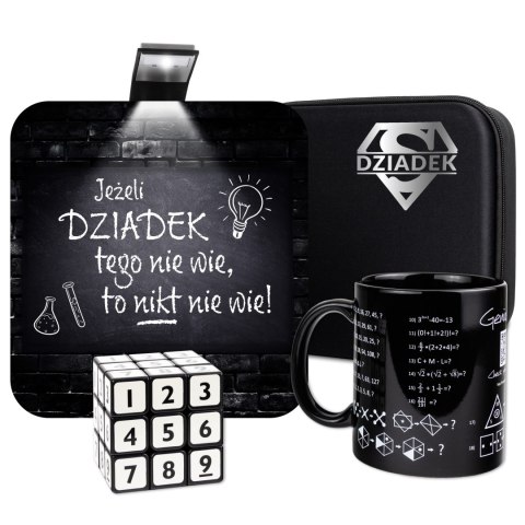 ZESTAW PREZENTOWY DLA DZIADKA - DZIADEK GENIUSZ