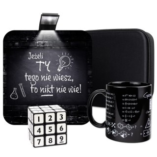 ZESTAW PREZENTOWY DLA GENIUSZA - PREZENT DLA INFORMATYKA STUDENTA DOKTORA