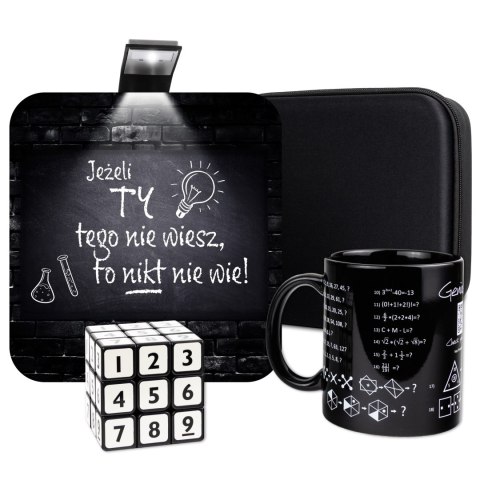 ZESTAW PREZENTOWY DLA GENIUSZA - PREZENT DLA INFORMATYKA STUDENTA DOKTORA