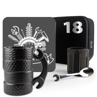 ZESTAW PREZENTOWY DLA KIEROWCY - PREZENT NA 18-STKĘ - KING OF THE ROAD