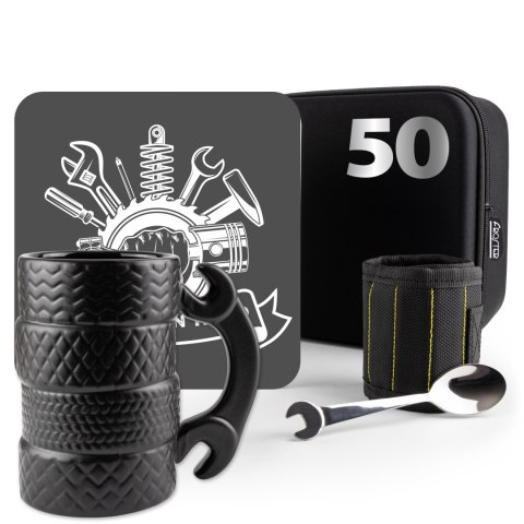 ZESTAW PREZENTOWY DLA KIEROWCY - PREZENT NA 50-TKĘ - KING OF THE ROAD