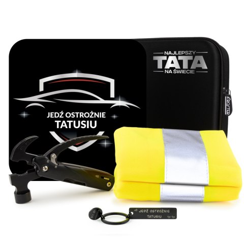 ZESTAW PREZENTOWY DLA TATY - JEDŹ OSTROŻNIE TATUSIU - BEZPIECZNY KIEROWCA