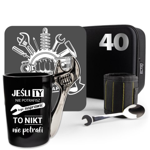 ZESTAW PREZENTOWY DLA ZŁOTEJ RĄCZKI - NA 40 URODZINY DLA FACETA BRATA OJCA