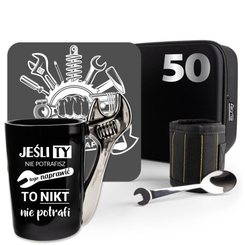 ZESTAW PREZENTOWY DLA ZŁOTEJ RĄCZKI - NA 50 URODZINY DLA FACETA BRATA OJCA