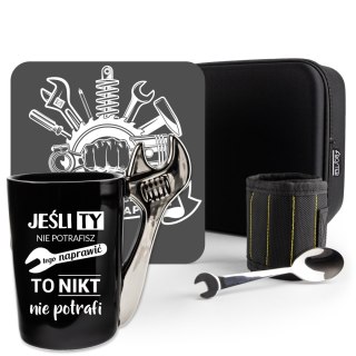 ZESTAW PREZENTOWY DLA ZŁOTEJ RĄCZKI - PREZENT DLA MECHANIKA - DLA FACHOWCA