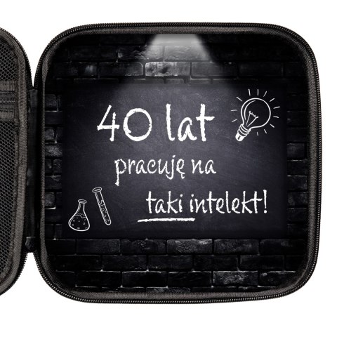 ZESTAW PREZENTOWY NA 40 URODZINY GENIUSZA - PREZENT DLA MĄDREGO 40 LATKA