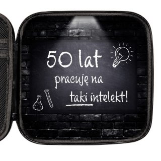 ZESTAW PREZENTOWY NA 50 URODZINY GENIUSZA - PREZENT DLA MĄDREGO 50 LATKA