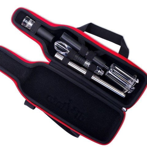 ZESTAW DO WINA W ETUI BUTELKA NA PREZENT OTWIERACZ