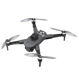 DRON Y329 KAMERA HD WIFI ŚWIATŁA LED APLIKACJA CZARNY KARBONOWY