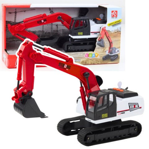 KOPARKA GĄSIENICOWA RUCHOMA ŁYŻKA OBROTOWA KABINA 360° 1:14