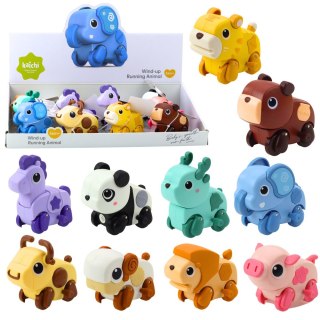 NAKRĘCANE JEŻDŻĄCE ZWIERZĄTKO ZABAWKA DLA MALUCHA MIX