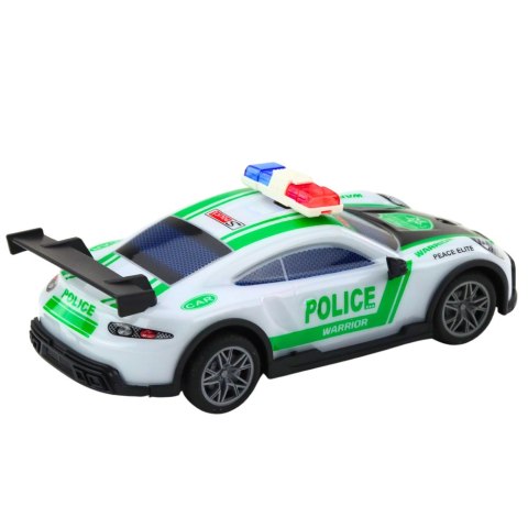 SAMOCHÓD POLICYJNY SPORTOWY ZDALNIE STEROWANY RC DRIFT ŚWIATŁA LED 1:22