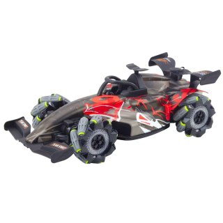 WYŚCIGÓWKA ZDALNIE STEROWANA RC 1:10 ŚWIATŁA DŹWIĘKI PARA WODNA CZERWONA