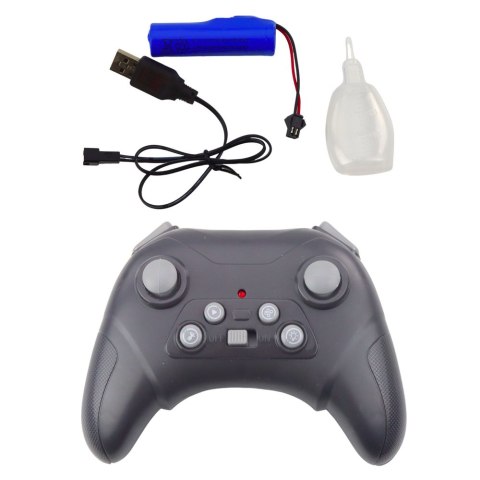 WYŚCIGÓWKA ZDALNIE STEROWANA RC 1:10 ŚWIATŁA DŹWIĘKI PARA WODNA CZERWONA