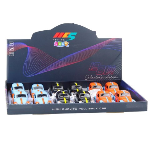 AUTKO KLASYCZNE GARBUS METALOWY NAPĘD PULL-BACK OTWIERANE DRZWI MIX