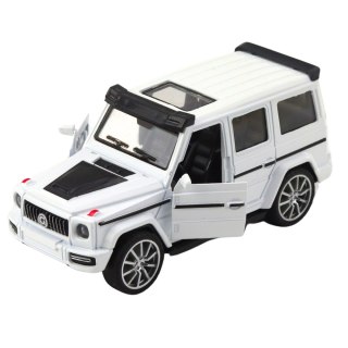 AUTKO TERENOWE SUV METALOWE NAPĘD PULL-BACK OTWIERANE DRZWI MIX