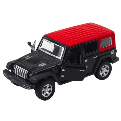 AUTKO TERENOWE SUV METALOWE NAPĘD PULL-BACK OTWIERANE DRZWI MIX