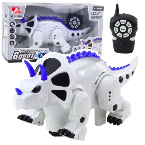 INTELIGENTNY ROBOT DINOZAUR RC ZDALNIE STEROWANY TRICERATOPS