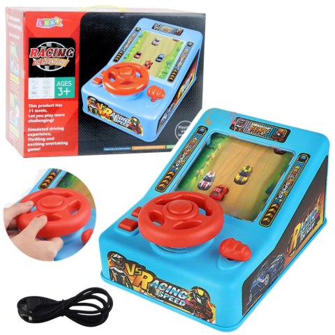 INTERAKTYWNY SYMULATOR JAZDY KIEROWNICA ZMIANA PRĘDKOŚCI DŹWIĘKI