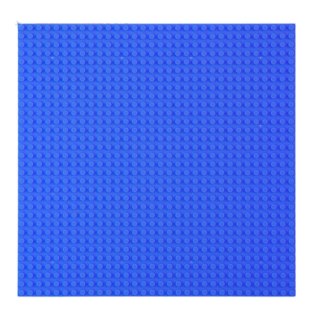 PŁYTA PLANSZA KONSTRUKCYJNA DO KLOCKÓW BUDOWANIA GRANATOWA 40X40CM