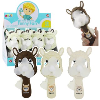 WIATRACZEK WENTYLATOR RĘCZNY MECHANICZNY DLA DZIECI ALPAKA MIX