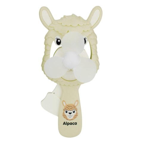 WIATRACZEK WENTYLATOR RĘCZNY MECHANICZNY DLA DZIECI ALPAKA MIX