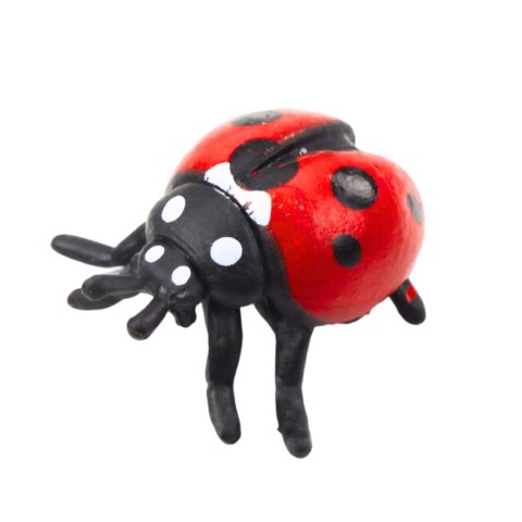 ZESTAW MINI FIGURKI OWADY OSA MODLISZKA BIEDRONKA 4-6CM 6SZT