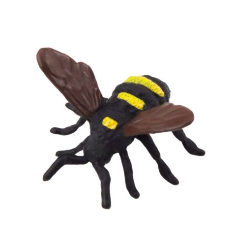 ZESTAW MINI FIGURKI OWADY OSA MODLISZKA BIEDRONKA 4-6CM 6SZT