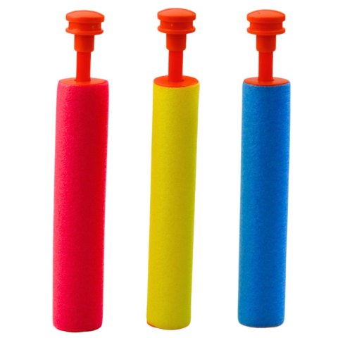 MAŁA PIANKOWA BROŃ PISTOLET NA WODĘ PAŁKA STRZYKAWKA 20,5CM
