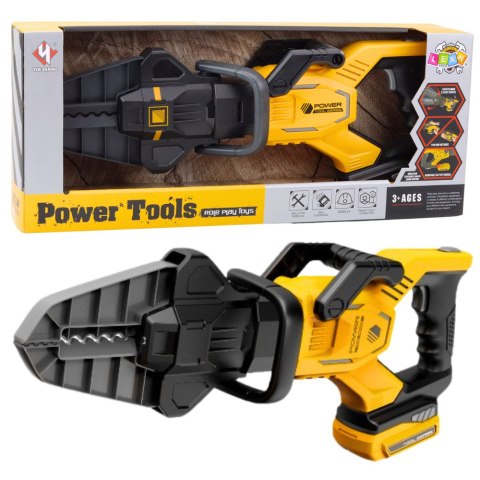 NOŻYCE PNEUMATYCZNE ELEKTRYCZNE DLA DZIECI MAJSTERKOWICZ ŻÓŁTE