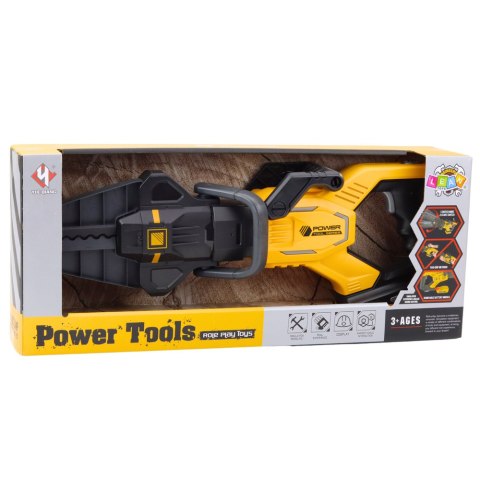 NOŻYCE PNEUMATYCZNE ELEKTRYCZNE DLA DZIECI MAJSTERKOWICZ ŻÓŁTE