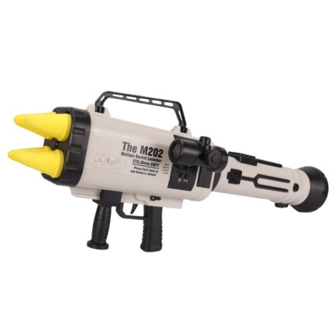 OGROMNA WYRZUTNIA RAKIET M202 POCISKI GĄBKOWE 68CM