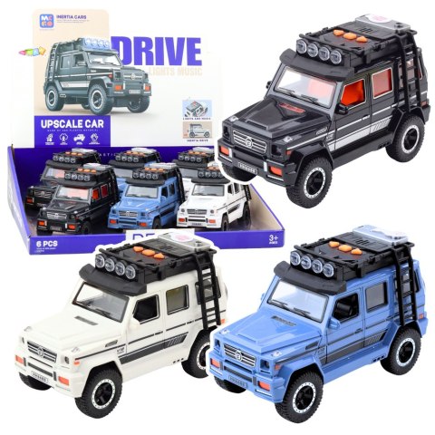 SAMOCHÓD TERENOWY HH6688 OTWIERANE DRZWI NAPĘD ŚWIATŁA DŹWIĘKI MIX