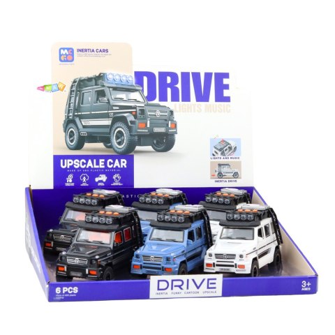 SAMOCHÓD TERENOWY HH6688 OTWIERANE DRZWI NAPĘD ŚWIATŁA DŹWIĘKI MIX