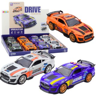 SAMOCHÓD WYŚCIGOWY GT 500 OTWIERANE DRZWI NAPĘD ŚWIATŁA DŹWIĘKI MIX