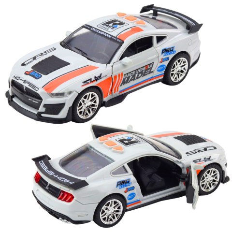 SAMOCHÓD WYŚCIGOWY GT 500 OTWIERANE DRZWI NAPĘD ŚWIATŁA DŹWIĘKI MIX