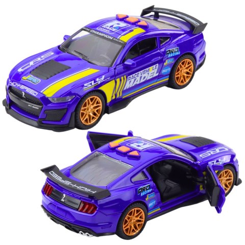 SAMOCHÓD WYŚCIGOWY GT 500 OTWIERANE DRZWI NAPĘD ŚWIATŁA DŹWIĘKI MIX