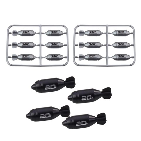 STATEK ŁÓDŹ PODWODNA STRZELAJĄCA TORPEDAMI NAPĘD SZARA 28CM