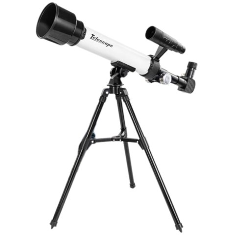 TELESKOP ASTRONOMICZNY LUNETA DLA DZIECI UCHWYT NA TELEFON OKULARY 30X 60X