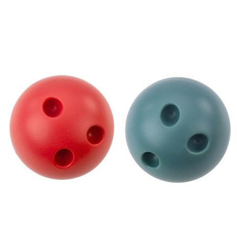 ZESTAW KRĘGLI Z KOTKAMI DLA DZIECI 10 KRĘGLI 2 KULE KOLOROWE