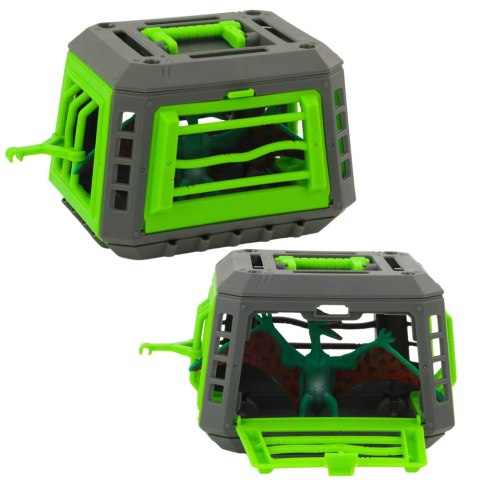 ZESTAW QUAD Z KIEROWCĄ KLATKA Z DINOZAUREM PTERODAKTYL