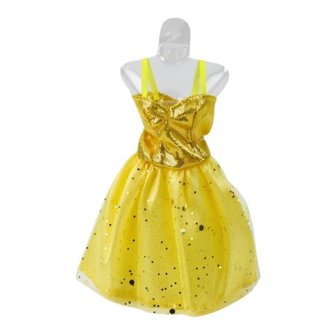 ZESTAW SUKIENKI DLA LALEK ANLILI BUTY TOREBKA KORONY AKCESORIA 8 EL.