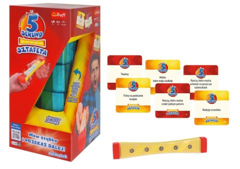 GRA TOWARZYSKA 5 SEKUND SZTAFETA TREFL 02601