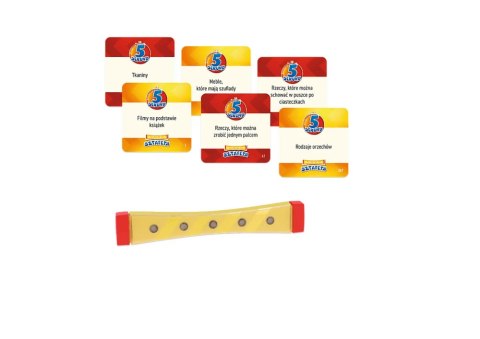 GRA TOWARZYSKA 5 SEKUND SZTAFETA TREFL 02601