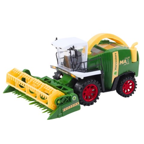 KOMBAJN ZBOŻOWY FARMERSKI ROLNICZY HEDER NAPĘD ZIELONY