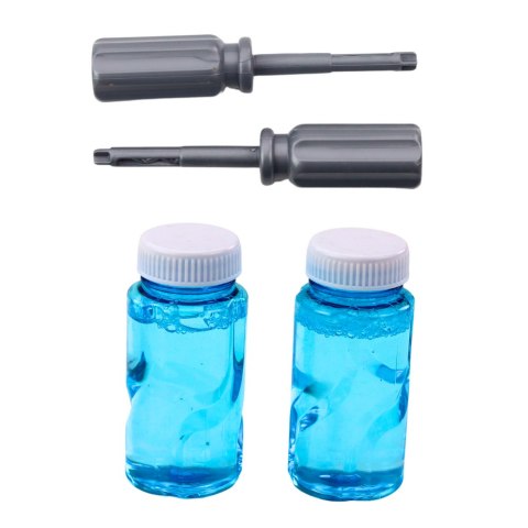 PISTOLET DO BANIEK MYDLANYCH SAMOLOT DO SKRĘCANIA PŁYNY ŚRUBOKRĘT 2W1