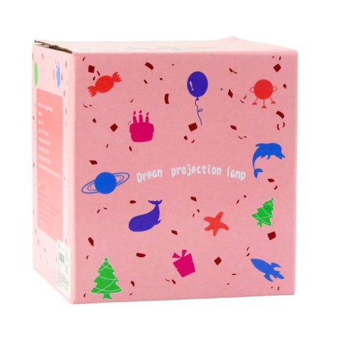 PROJEKTOR GWIAZD DLA DZIECI LAMPKA NOCNA 6 WYMIENNYCH PROJEKCJI