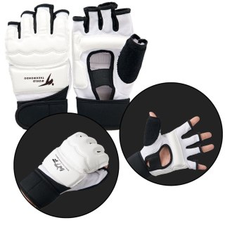 RĘKAWICZKI SPORTOWE DO TAEKWONDO ETUI BIAŁE ROZMIAR XS