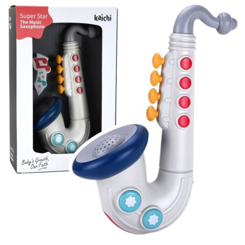 SAKSOFON MUZYCZNY DLA MALUCHA INSTRUMENT INTERAKTYWNY